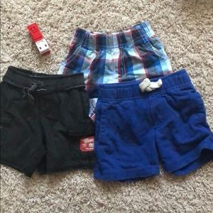 Gymboree/ other kids brand pair of 3 shorts